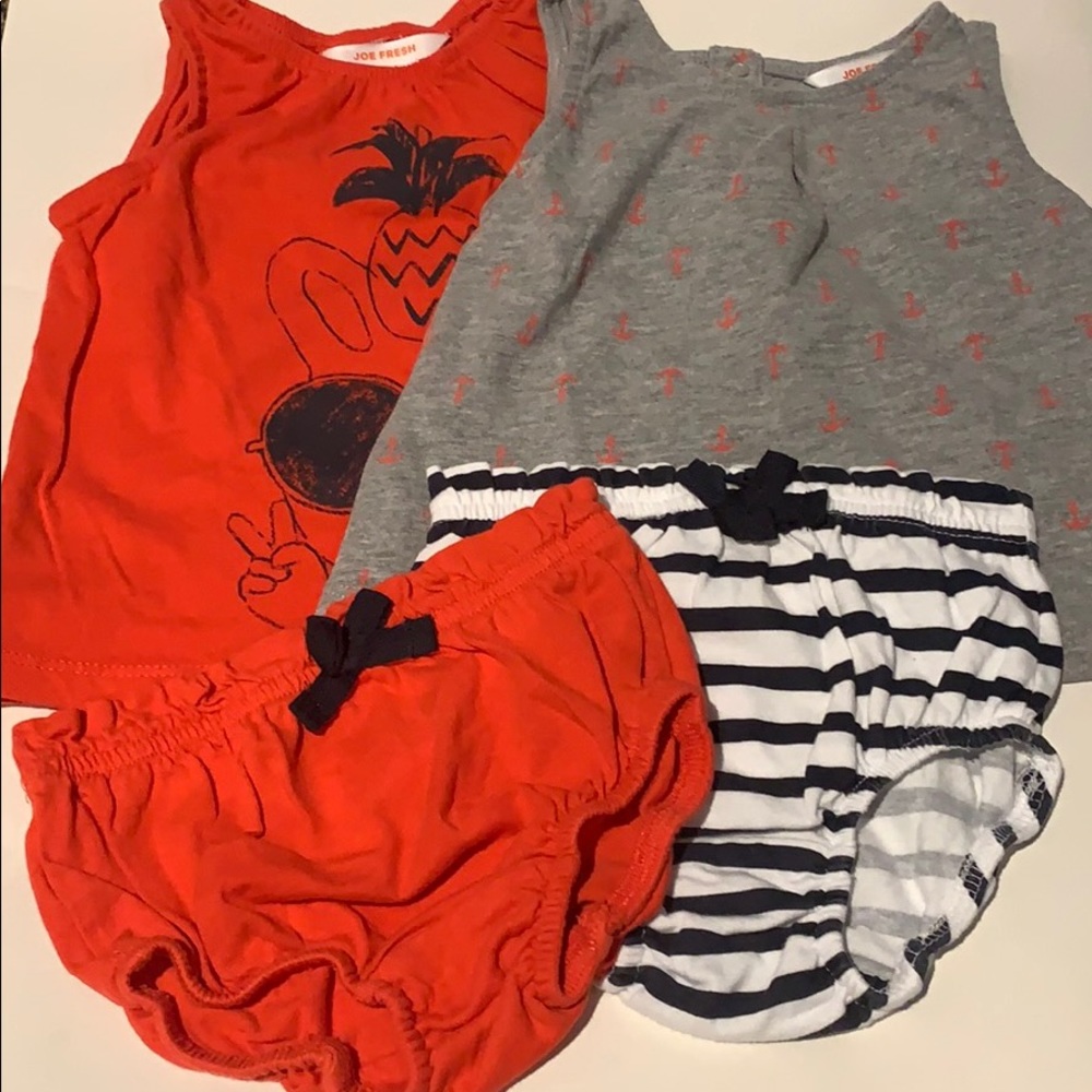 Joe Fresh 6-12 months summer bundle